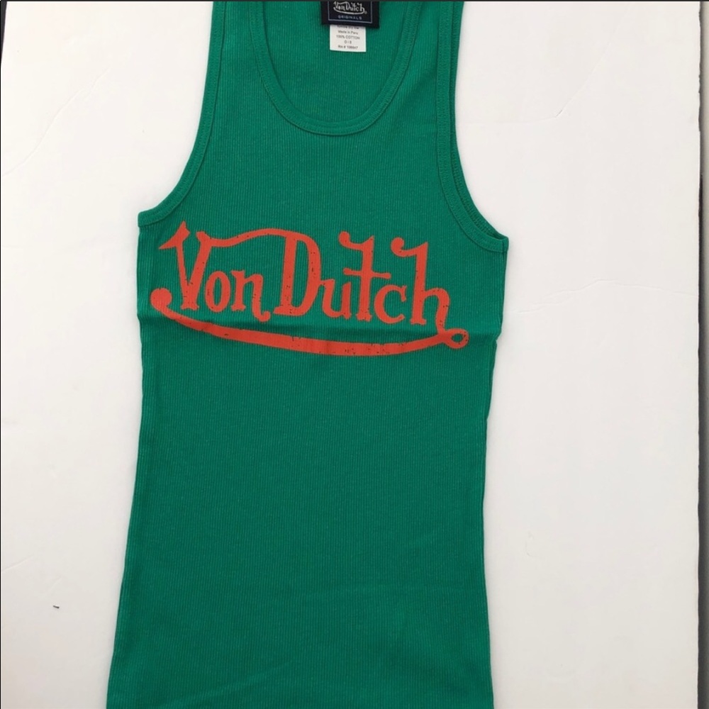 NWT  Limited Von Dutch ribbed tank.